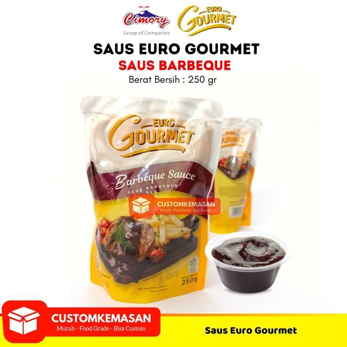 Euro Gourmet Saus Barbeque / Saus Barbeque / Saus Barbeque Euro Gourmet 250gr / Sambal Barbeque /