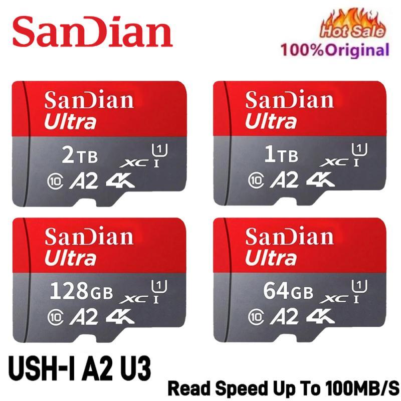 Original Micro TF SD Card 2TB High Speed Micro Memory Card 1TB SD Memory Card Flash Card For Phone C