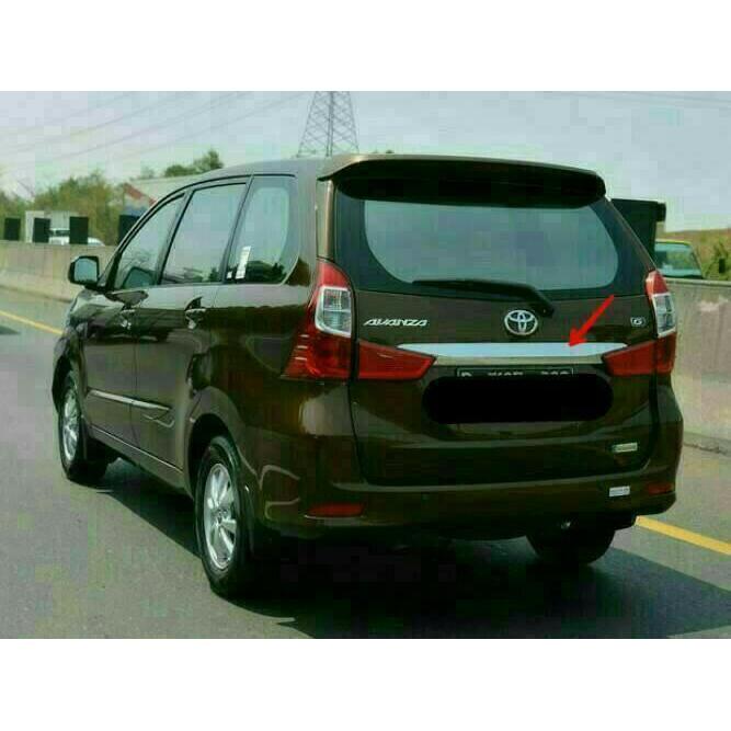 Cover Trunk Lid List Body Belakang Grand Avanza Xenia Veloz 2016-2018