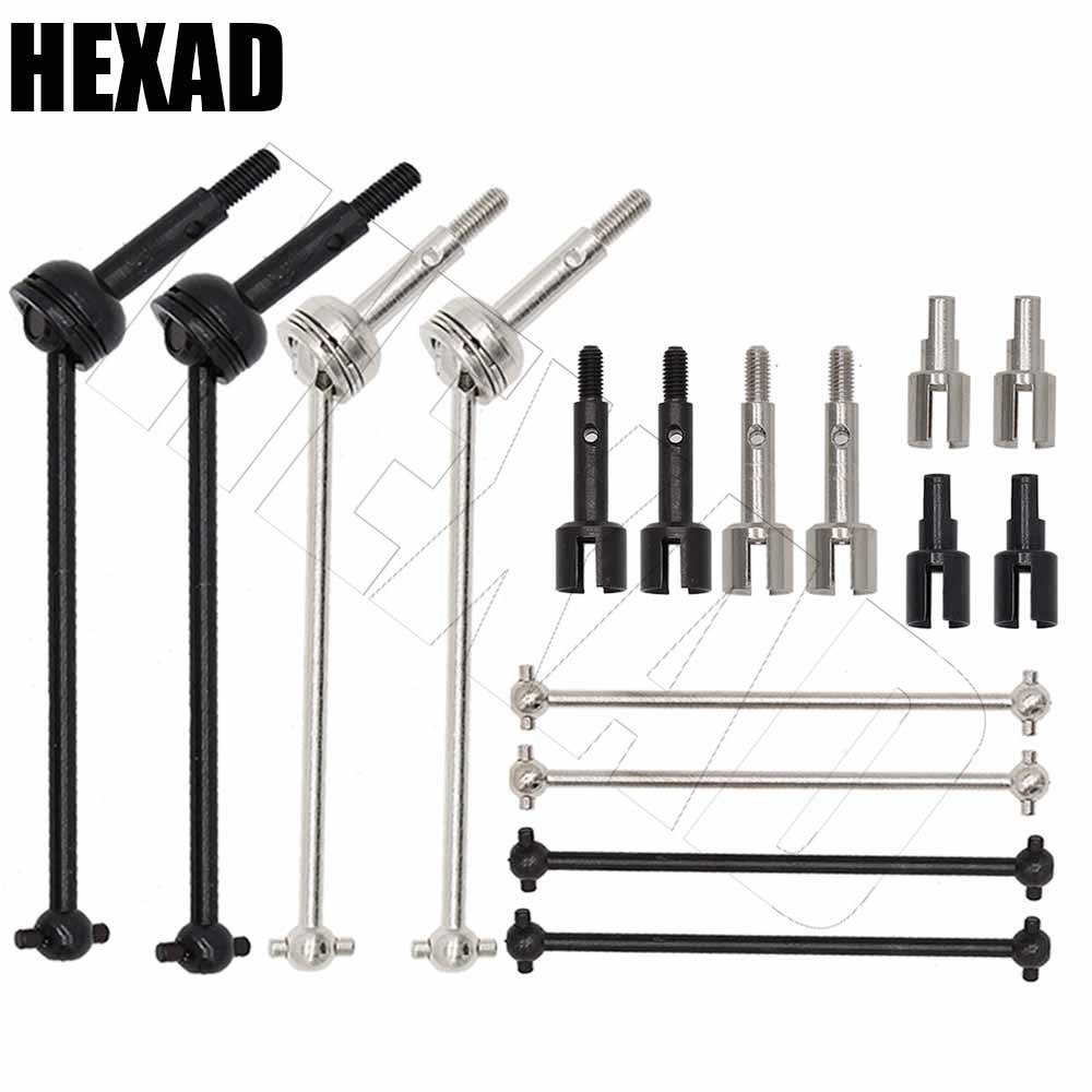 Wltoys 144001 144002 124016 124017 124018 124019 Metal Cvd Dogbone Axle Differential Cup Set Rc Car
