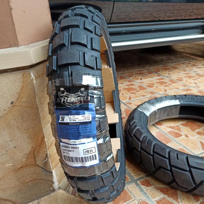 Ban shinko E804 big block 120/70-17