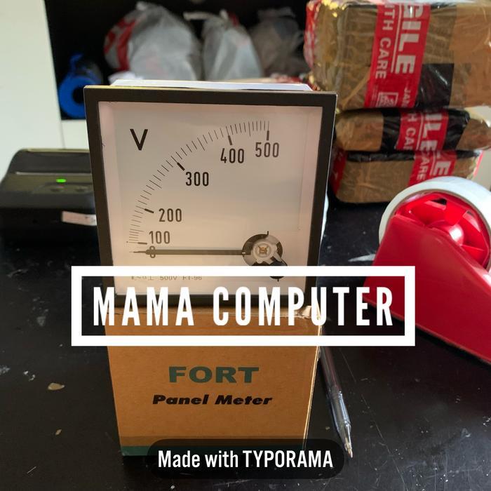 CUCI GUDANG VOLT PANEL METER FORT FT-96V FORT