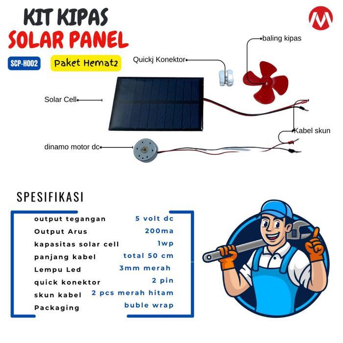 Ksh-002 Solar Cell Kit Solar Panel Solar Surya Edukasi Sain Edukasi Untuk Anak Sekolah/ Solar Cell /