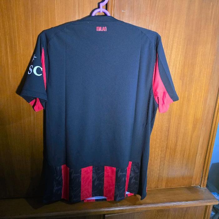 Jersey Ac Milan Home 2025/2026 Player Issue Original Ultraweave