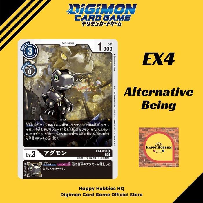 Sale Digimon Card Game Ex4-038 Agumon Common