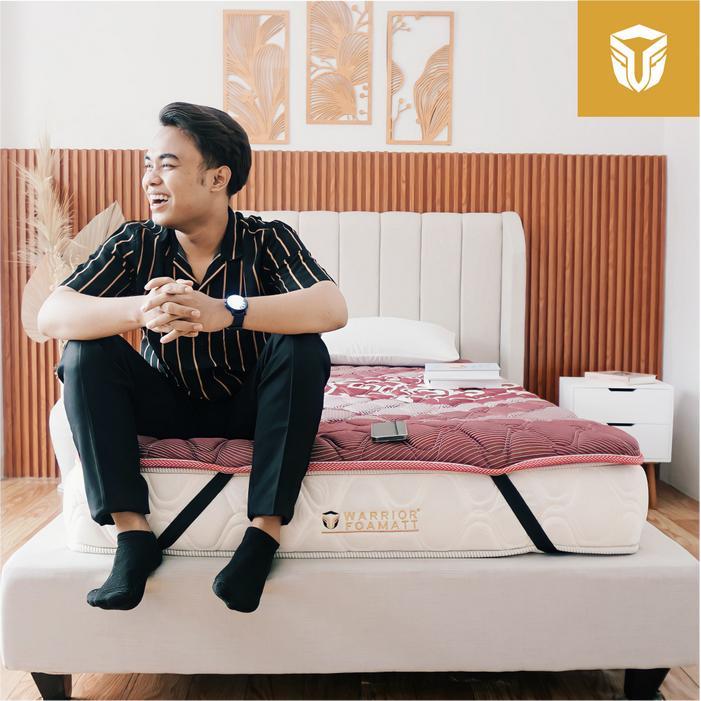 READY Terlaris WARRIOR Matras Protector ukuran 200x160x5 cm Matras Topper Mattress Topper Kasur
