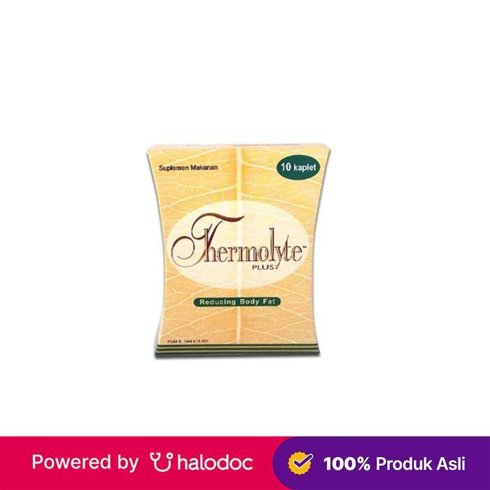 ORIGINAL Thermolyte Plus 10 Kaplet - Suplemen Diet - Halodoc READY STOCK