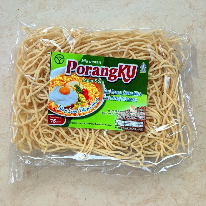 NEW Mie Porang Mie Instan PorangKU Rasa Soto, Ayam Bawang, dan Mie Goreng
