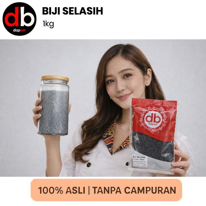 Biji Selasih 1Kg Selasih