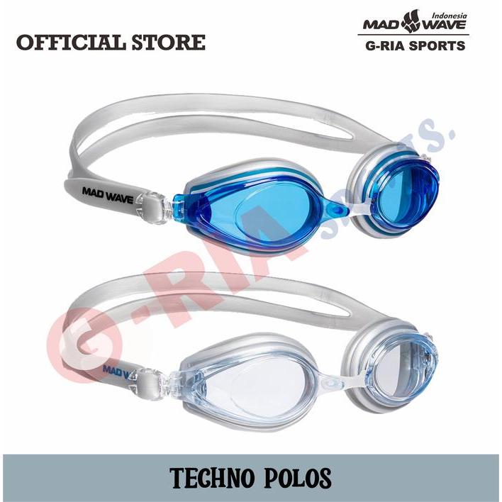 Flash Sale Madwave Techno Polos ( Kacamata Renang ) Original