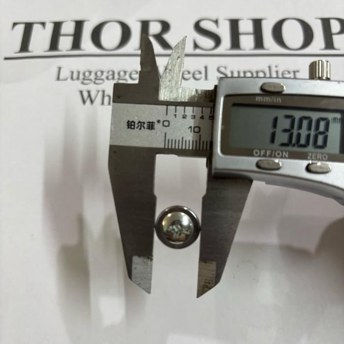 4 Biji Baut Handle Strap Tarikan Koper Elle Universal