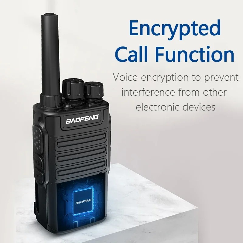Baofeng Mini Walkie Talkie Handheld BF-V8 Intercom UHF HF Transceiver Walkie Talkie 10 KM