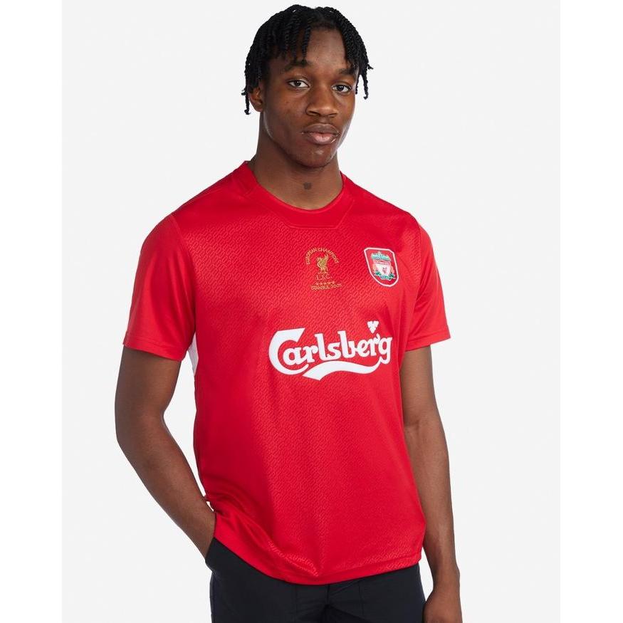 Etherealeer// Liverpool Fc 2005 Istanbul Home Shirt Men - Official Lfc Jersey Original Pria