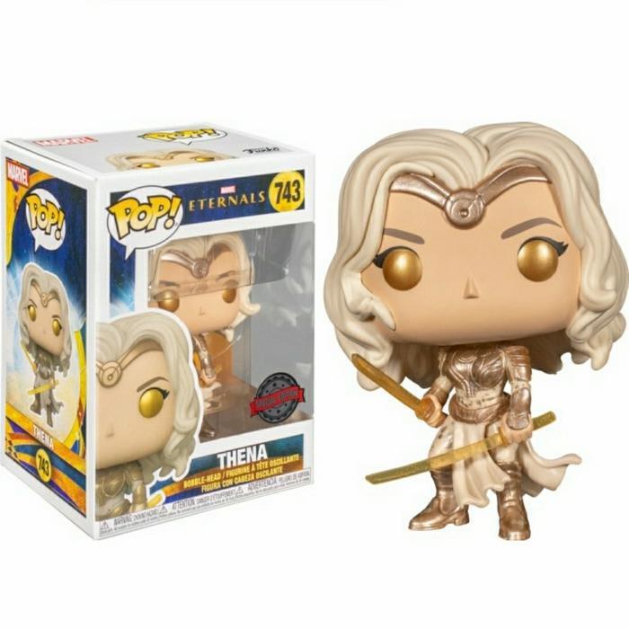 FUNKO POP EXCLUSIVE MARVEL: ETERNALS - THENA WITH TWO SWORDS