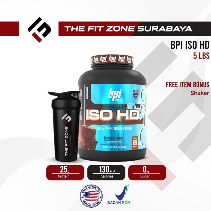 BPI Iso HD 5 lbs Whey Protein Isolate Hydrolized