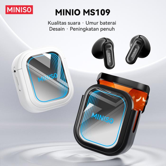STG PUMP INDUSTRIAL - MINISO MS109 TWS AI Translation Wireless Earphones Bluetooth 6.0 HiFi