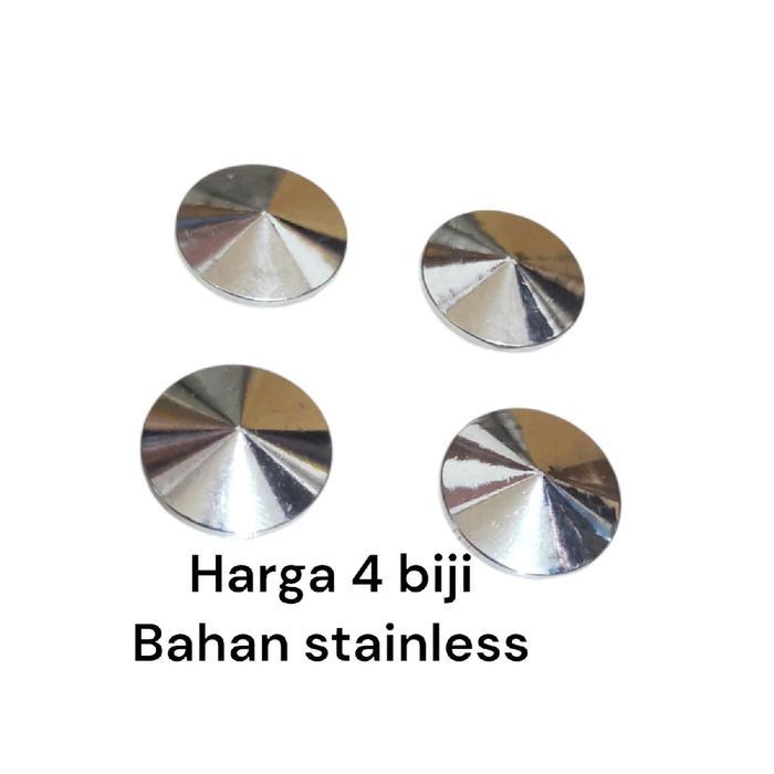 tutup baut raiser stang stainless motor beat street rx king ninja R pcx adv kancing baut raiser