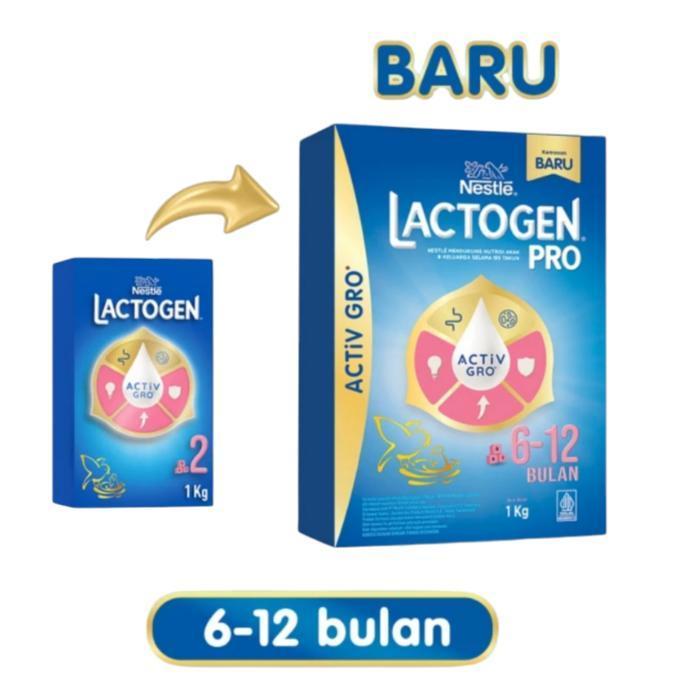 Lactogen Pro 6-12Bulan 1Kg Dan Lactogen 0-6 Susu Formula Bayi Dari Nestle Terbaru 