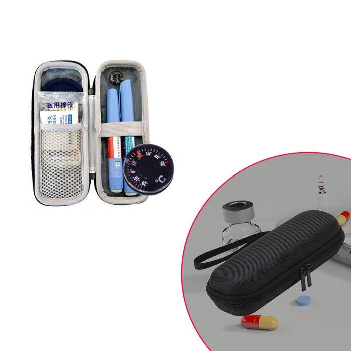 Pendingin Insulin Tas Pendingin Portable/Tas Penyimpanan Insulin Cooler Bag/Insulin Cooler Travel