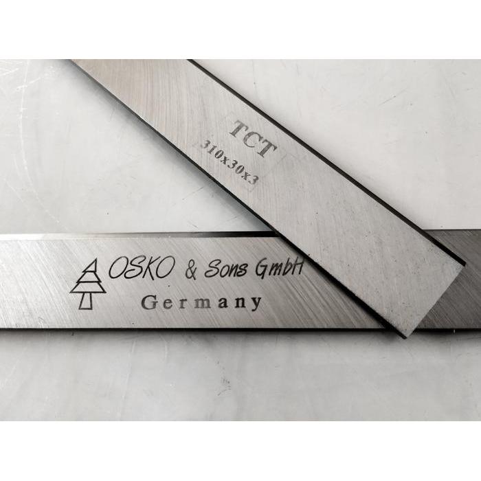 4 pcs osko Double Planer Knife TCT 455 - 610mm Pisau Serut Ketam - 455 x38