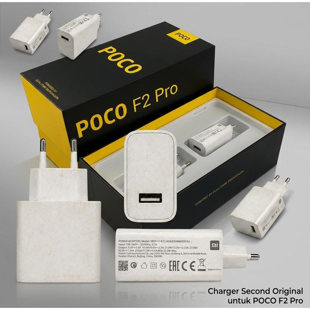 Batok Charger Xiaomi MDY-11-EZ Second Ori Fast Charge 33W 11V 3A POCO F2 Pro