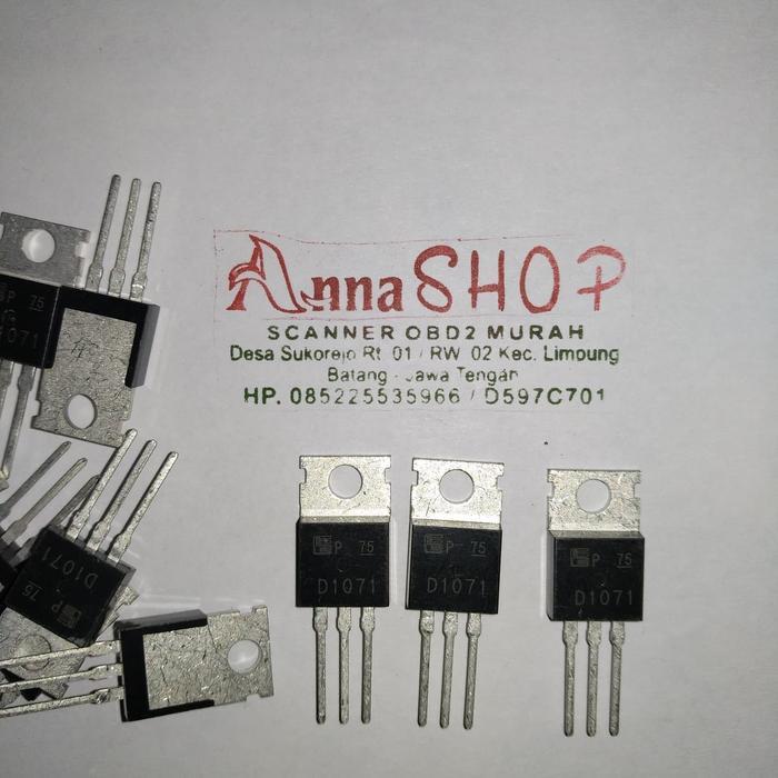 (ORIGINAL) CHIP D1071 MEDIUM POWER TRANSISTOR IC IGNITION 2SD1071 TO 220