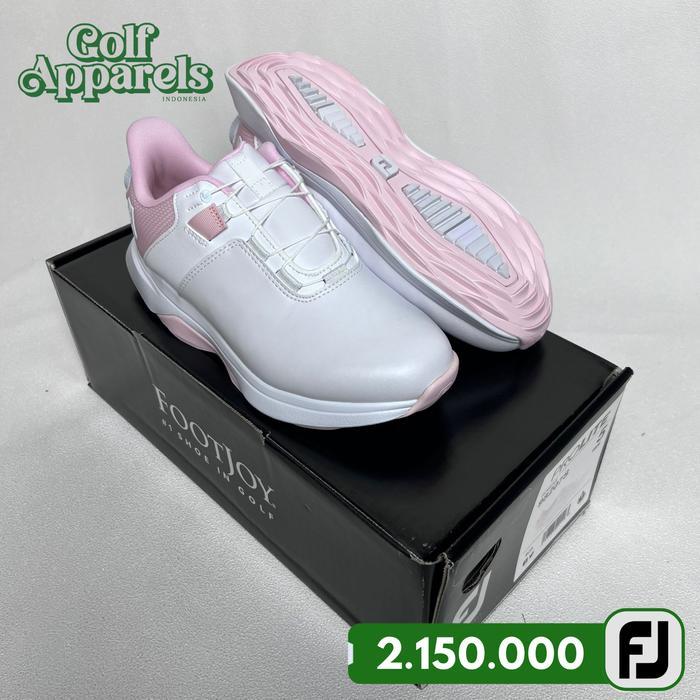 Footjoy Women Boa Shoes (White/Pink) Diskon