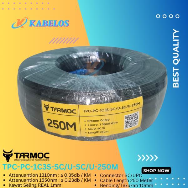 Kabel FO 250 Meter Precon 250M Dropcore Preconnectorized 250Meter