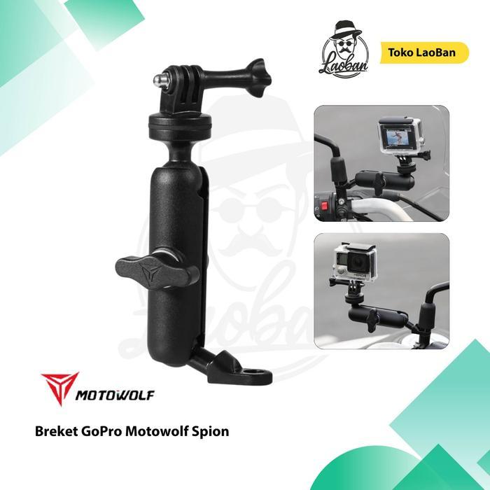 Breket Gopro Motowolf Spion Mdl3519 - Holder Camera Gopro Dudukan Gopro Spion Motor Terlaris