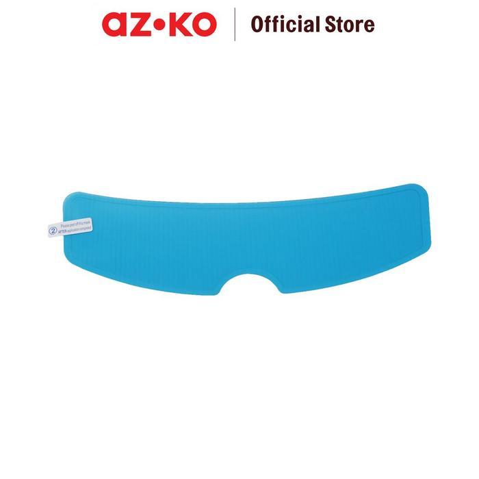 Premium Azko Otto Klasse Kaca Film Helm Rain Proof Pelindung Visor Stiker Helm Anti Silau Film Kaca