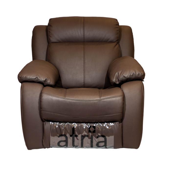 Atria Lulaby Sofa Recliner Multifungsi Single 1 Seater - Dark Brown