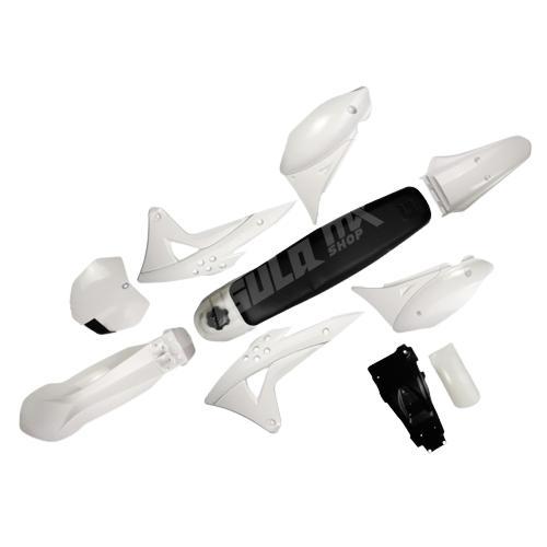 BODY SET GORDON KLX 150 - FULL PUTIH