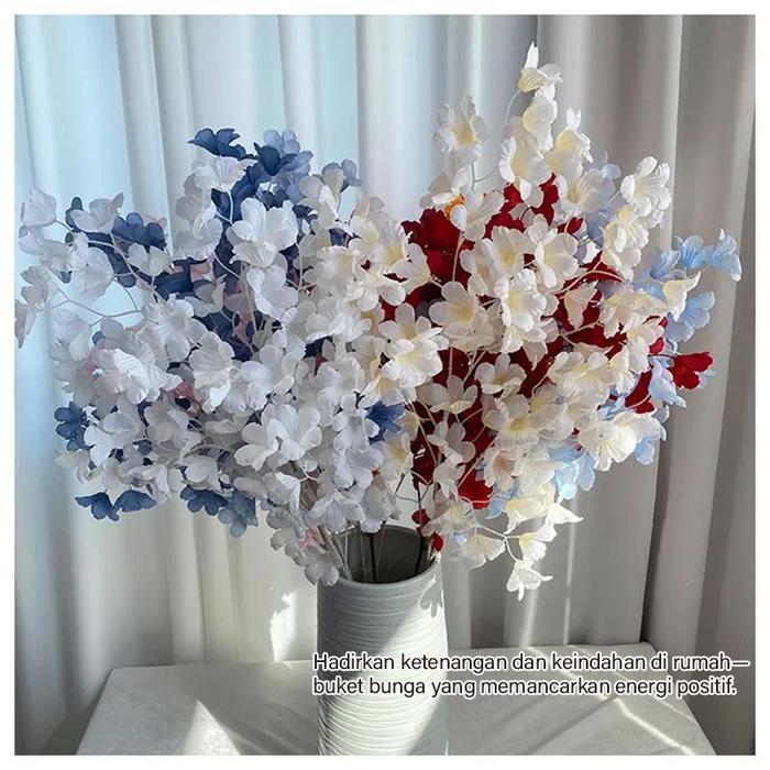 GM Bear Bunga Edelweis Artificial P0590 - Bunga Edelweis Imitasi Artificial Flowers