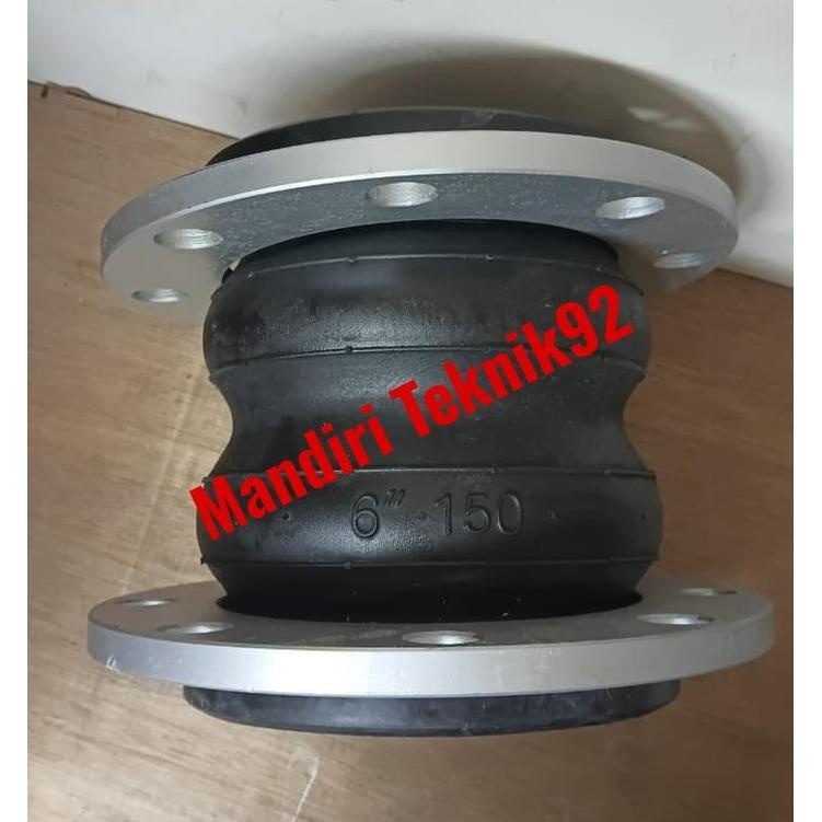 Flexible Rubber Joint 6 Inch Double Flex Jis 10K