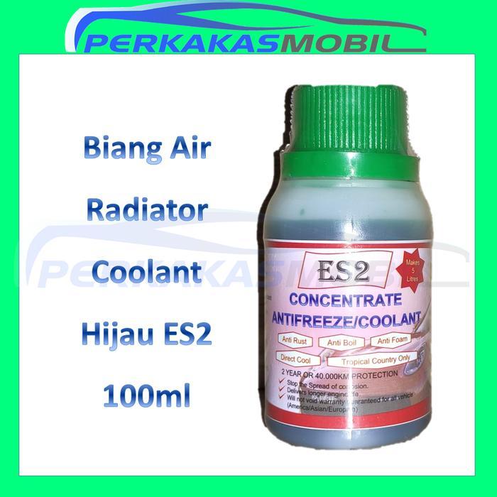 NEW ES2 Konsentrat Biang Air Radiator Coolant Antifreeze Hijau Mobil Motor