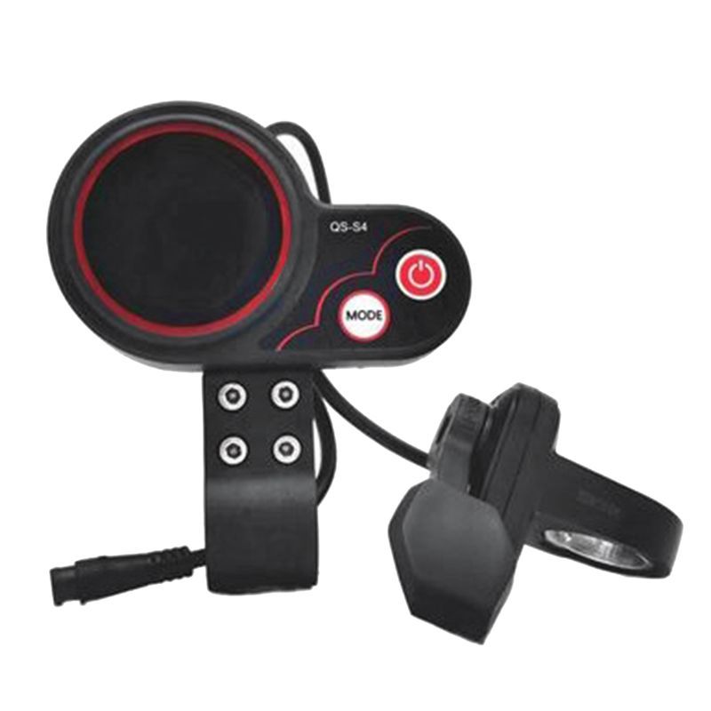 FRIENDLYQS-S4 72V THUMB THROTTLE LCD DISPLAY KIT ONLY FOR ZERO 11X ELECTRIC SCOOTER 6PIN DISPLAY