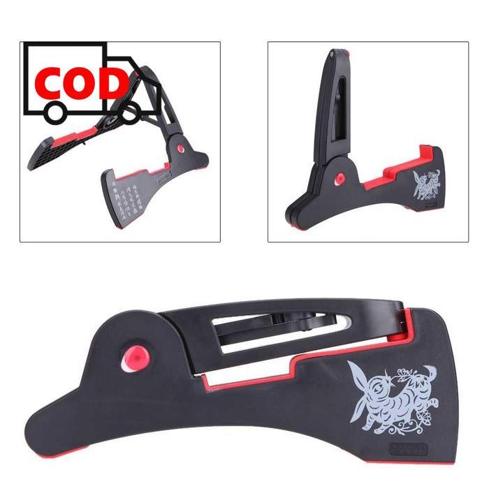Diskon Stand Penyangga Dudukan Gitar Akustik Lipat Foldable Original