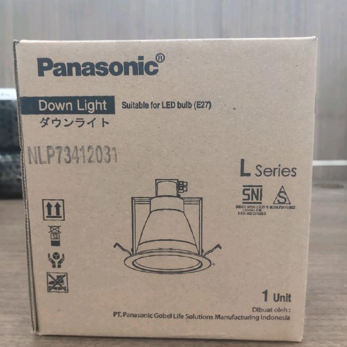 Downlight Fitting Panasonic 5" Nlp 73412-031 #Gratisongkir
