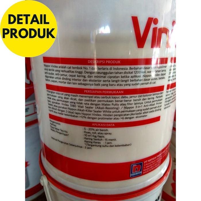 Cat Tembok & Dinding Nippon Paint Vinilex Kembang Mawar 1 Kg #Gratisongkir