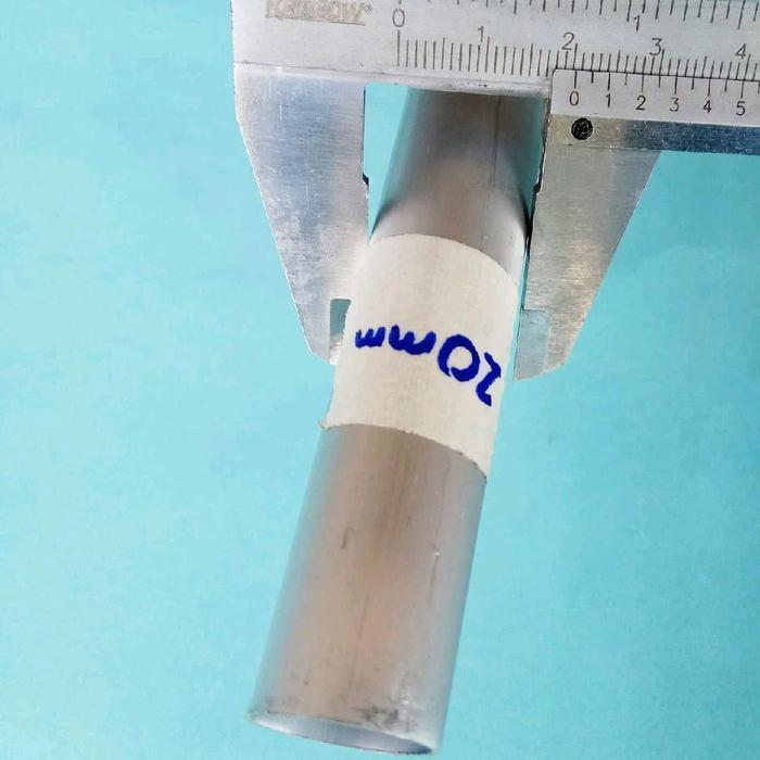 Pipa Bulat Aluminium 20mm