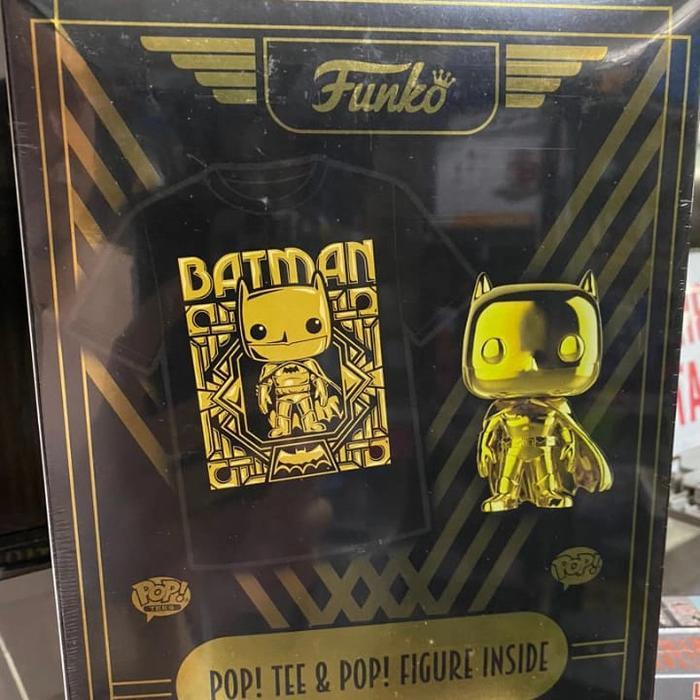 Funko Batman Gold Comics Premium Funko Pop Batman Gold Limited Edition
