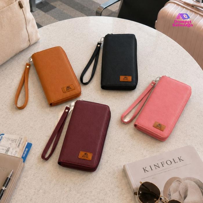 Best Seller Dompet Keluarga - Dompet Paspor Tempat Paspor Tiket Umroh Multifungsi Premium