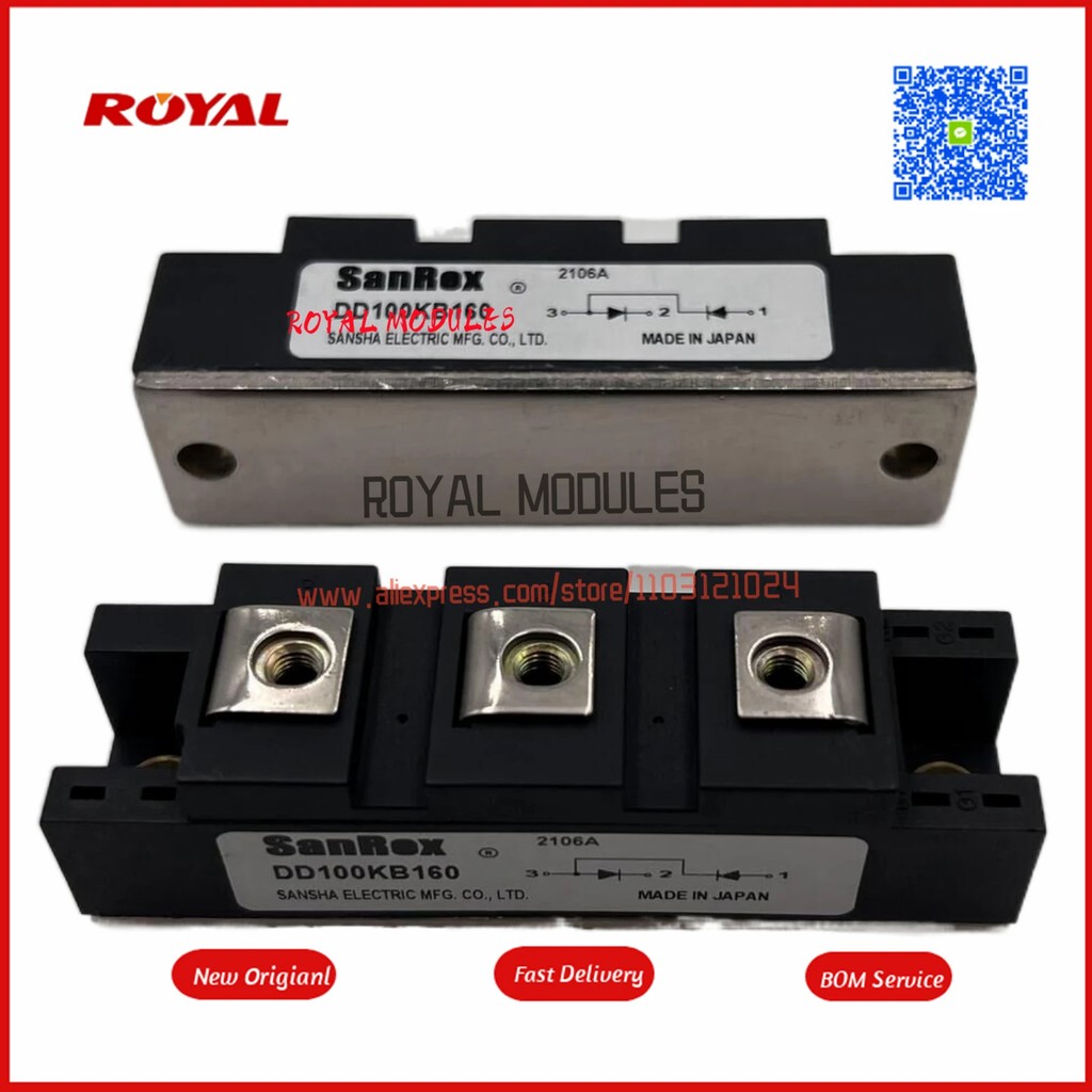 New Module DD100KB160 DD100KB160S  DD100KB120S DD160KB160 DD30KB120 DD30KB160  DD60KB120  DD60KB160 