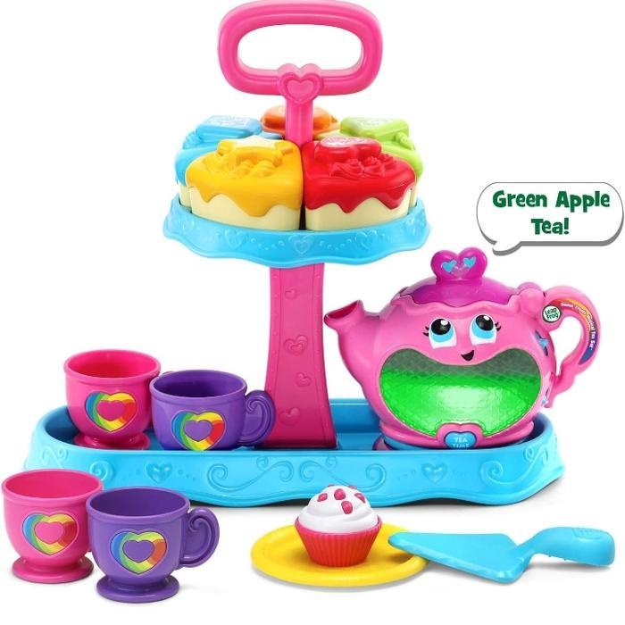 Leapfrog Sweet Treats Musical Rainbow Tea Set 30 Play Pieces