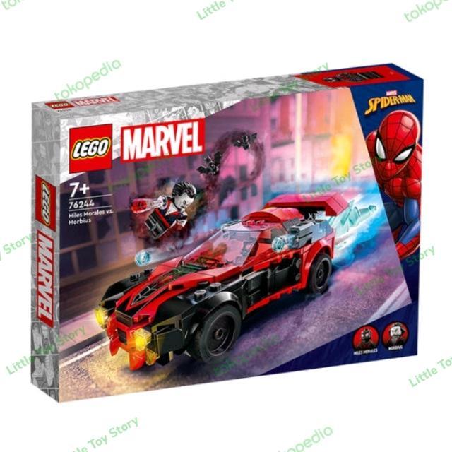 LEGO SUPER HEROES 76244 MILES MORALES VS. MORBIUS