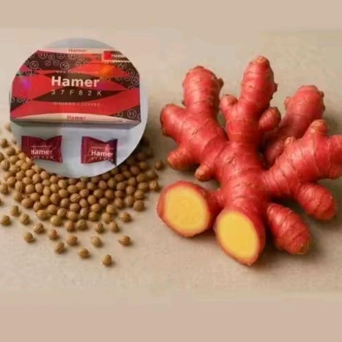 Hamer Herbal Merah, Harga 1 Box isi 30 Permen