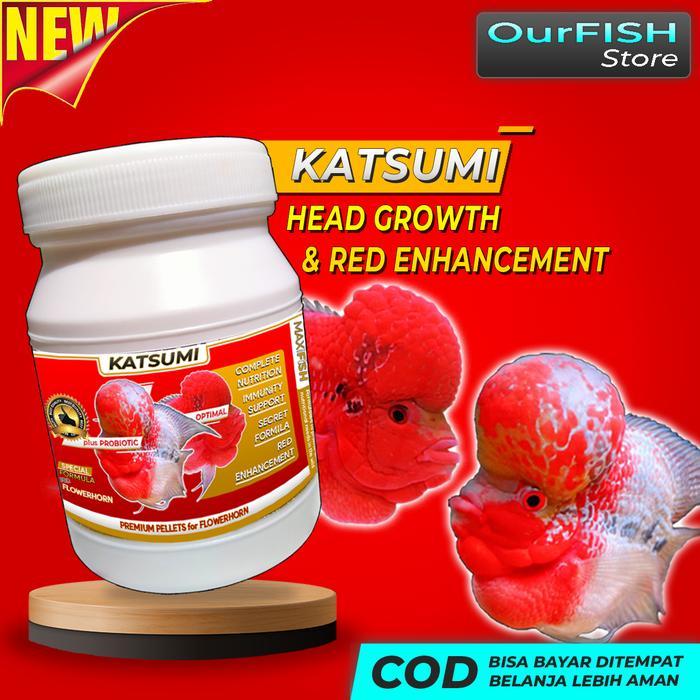 Pelet Louhan Jenong Dan Warna Katsumi With Carophyll Spirulina Terlaris