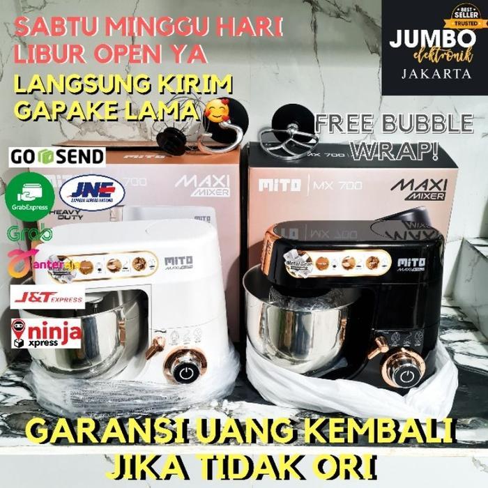 Mixer Mito MX 700 New Mixer Mito MX700 Mixer Mito 700 Mixer 7 Liter Mito 700 Mixer Stand Mixer MX700