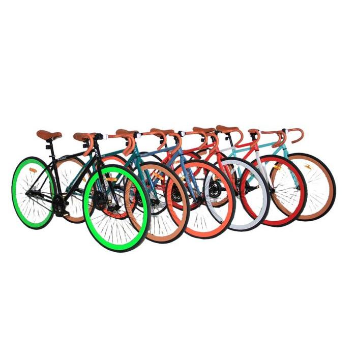 Sepeda Fixie evergreen 700c - Tosca