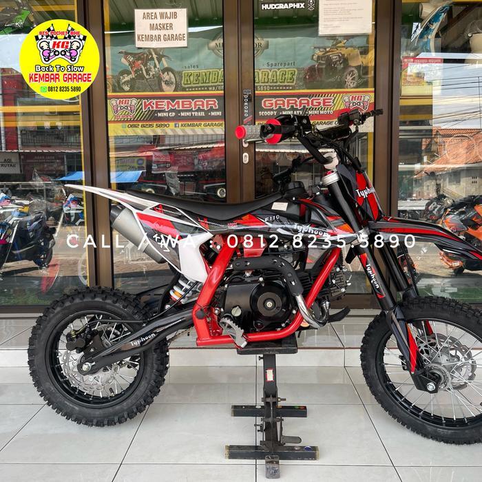 Typhoon Medium Trail 110cc Matic 4T Elektrik Stater Mini Motor
